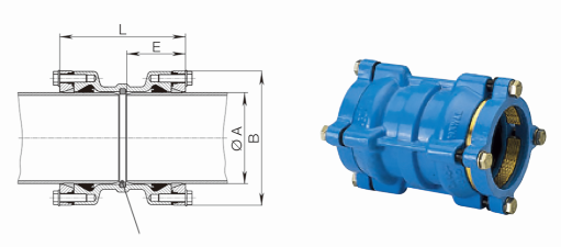 Coupling for PE Pipe