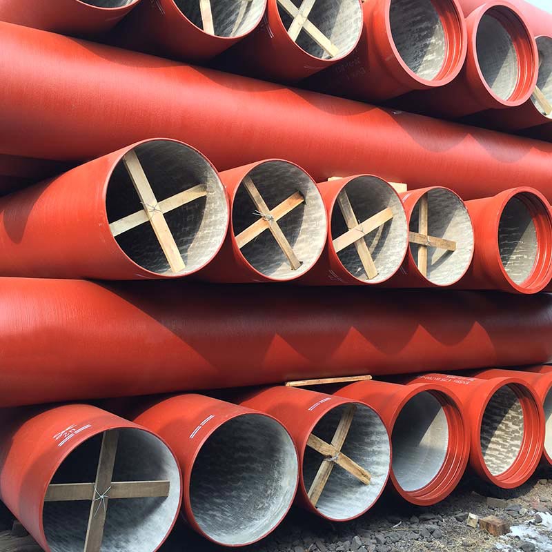 Warehouse of Ductile Iron Pipe